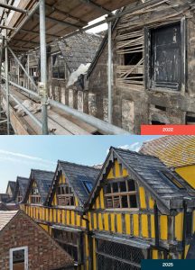 Gloucester’s Historic Timber-Framed Merchant’s House Restored
