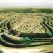 maiden castle iron age hillfort illustration